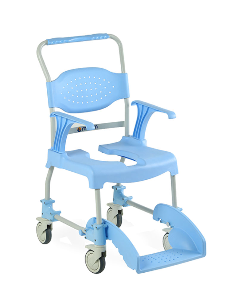 Silla de ruedas para baño