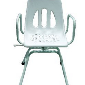 SILLA DE DUCHA CON ASIENTO GIRATORIO