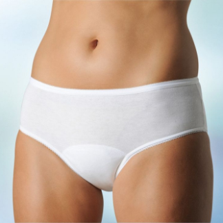 BRAGUITAS CORTAS IMPERMEABLES BLANCAS T1