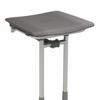 ASIENTO DE DUCHA A PARED RUGAO GRIS