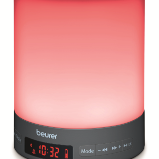 RELOJ DE ALARMA LUMINOSO CONECTADO