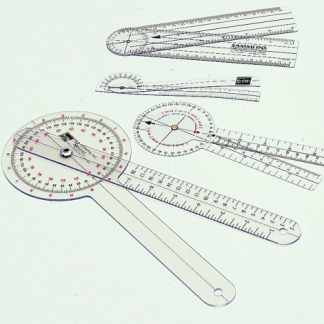 GONIÓMETRO 17 CM 180°